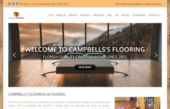 Campbell’s Flooring Home Page